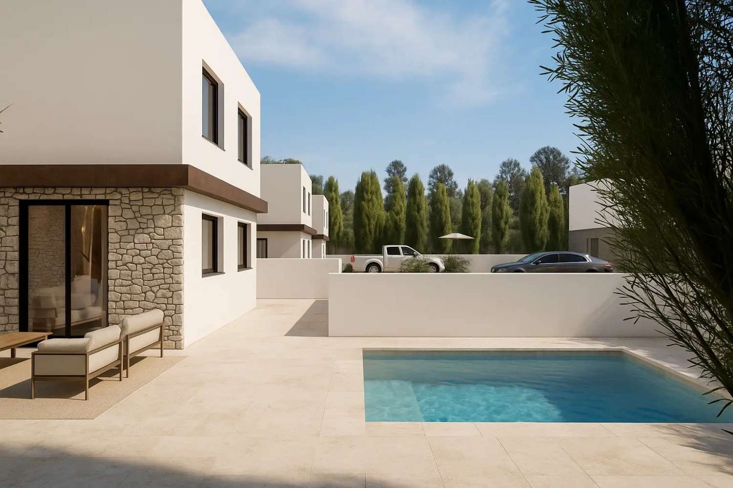 Villas exclusivas en la Font a pocos pasos de la Playa Muchavista