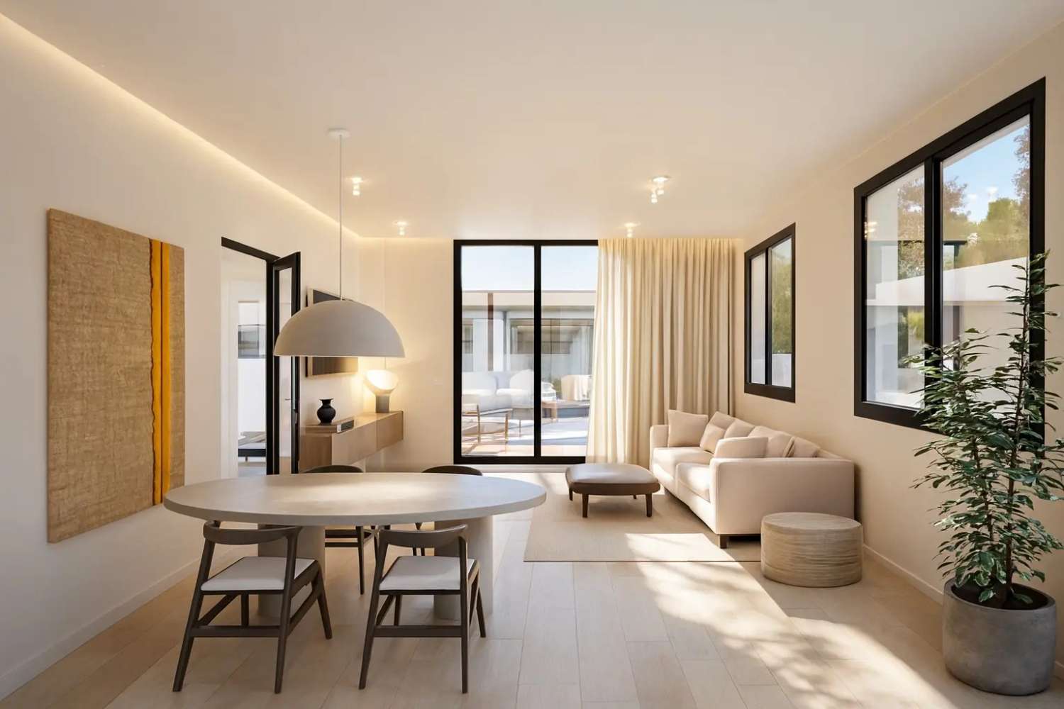 Villas exclusivas en la Font a pocos pasos de la Playa Muchavista