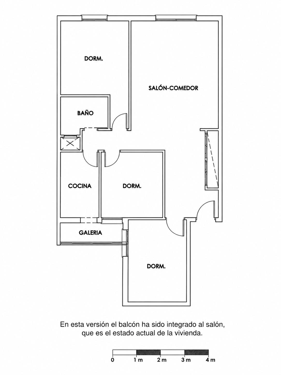 Piso con muchas posibilidades en La Florida – 3 dormitorios y 80 m²