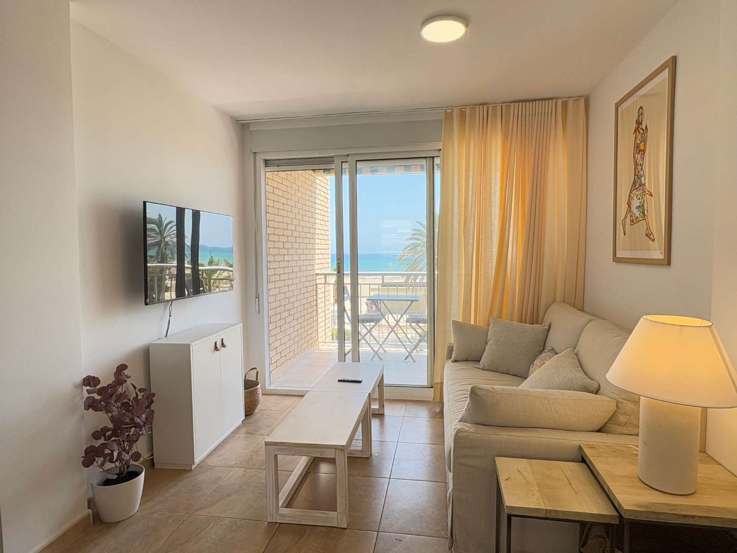 Piso en 1 linea playa alquiler temporada verano