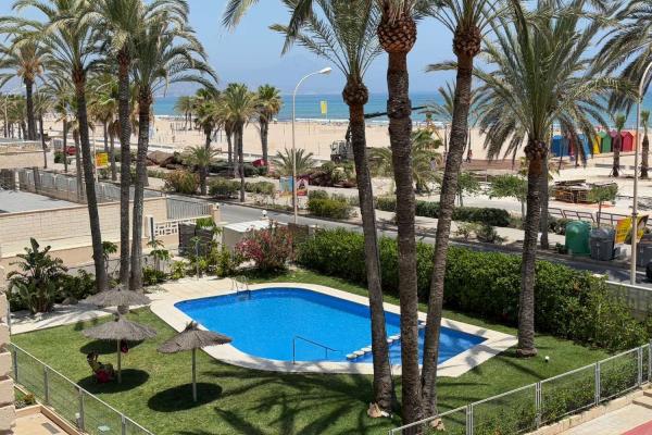 Piso en 1 linea playa alquiler temporada verano