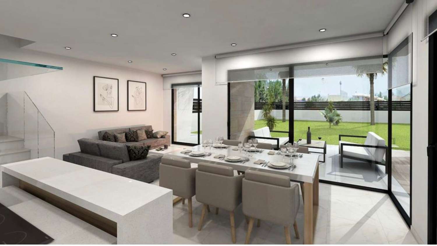 Ultimas dos Villas con piscina y Jardín . San Juan de Alicante