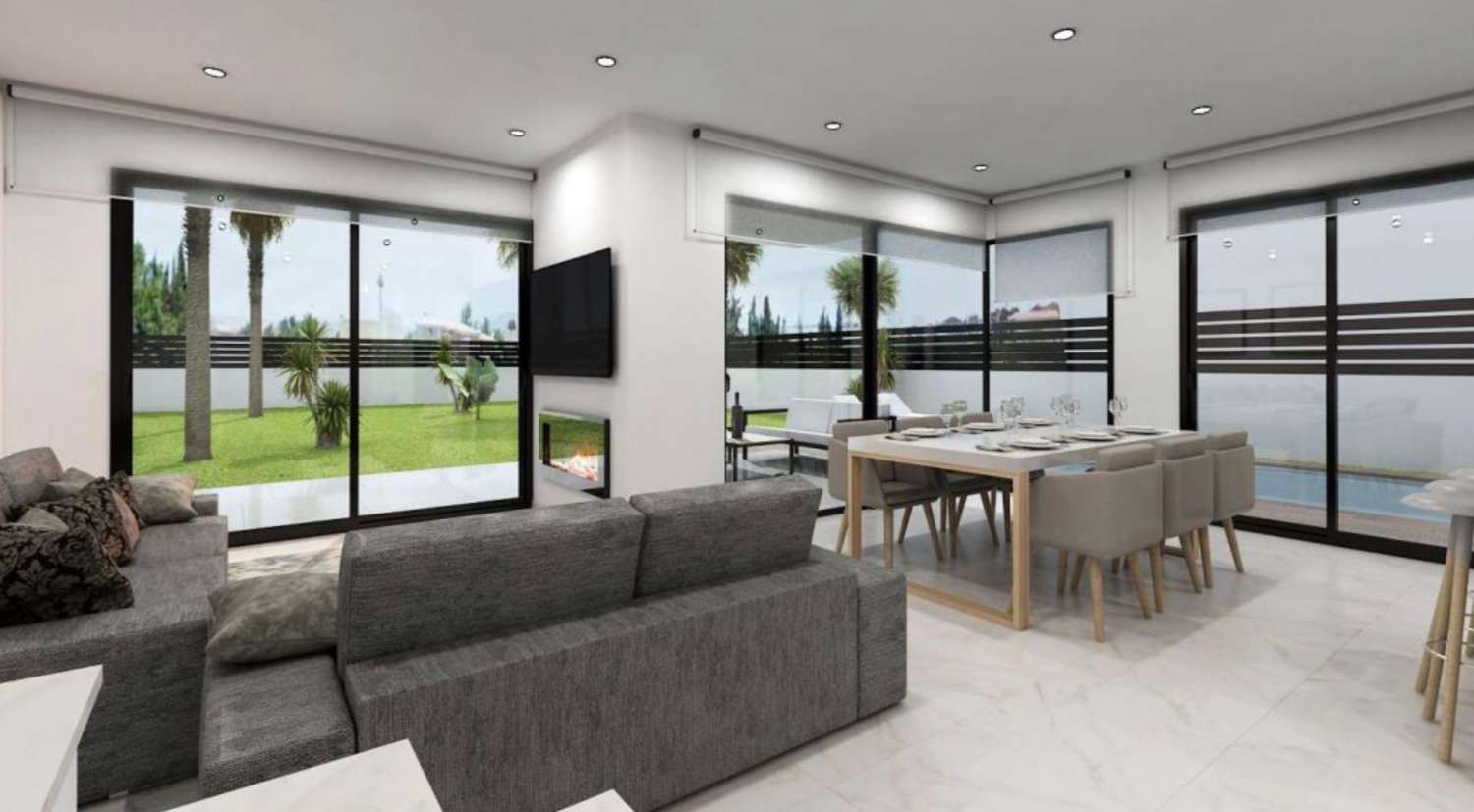 Ultimas dos Villas con piscina y Jardín . San Juan de Alicante