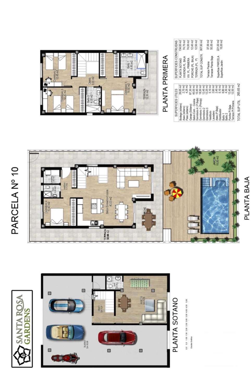 Ultimas dos Villas con piscina y Jardín . San Juan de Alicante