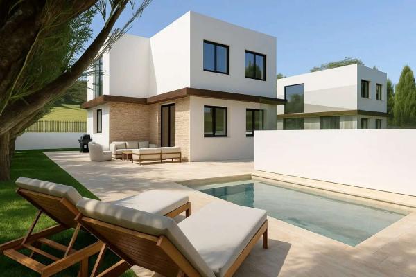 Villas exclusivas en la Font a pocos pasos de la Playa M...